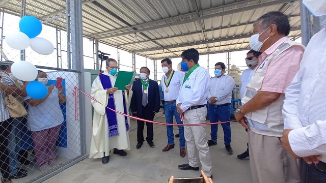 Se pone en funcionamiento planta de oxígeno medicinal en hospital de Nuevo Chimbote
