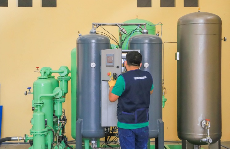 Diresa emitió opinión favorable para planta de oxígeno medicinal de Chimbote