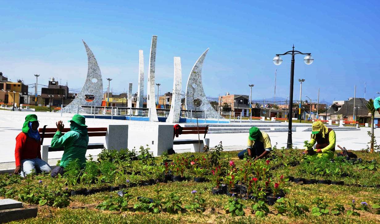 Plaza mayor de “San Luis” ha demandado inversión de casi S/. 4 millones