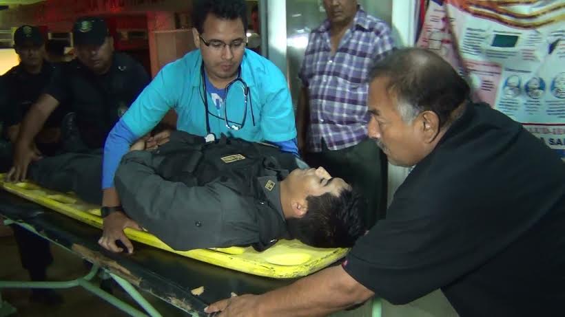 Nuevo Chimbote: Policía fue atropellado por irresponsable chofer que se dio a la fuga