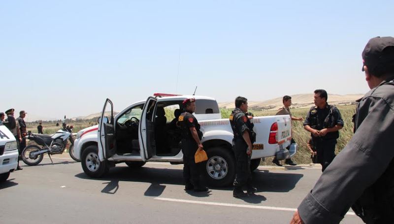 En violento tiroteo capturan a “marca” que minutos antes robó S/. 60 mil a empresaria