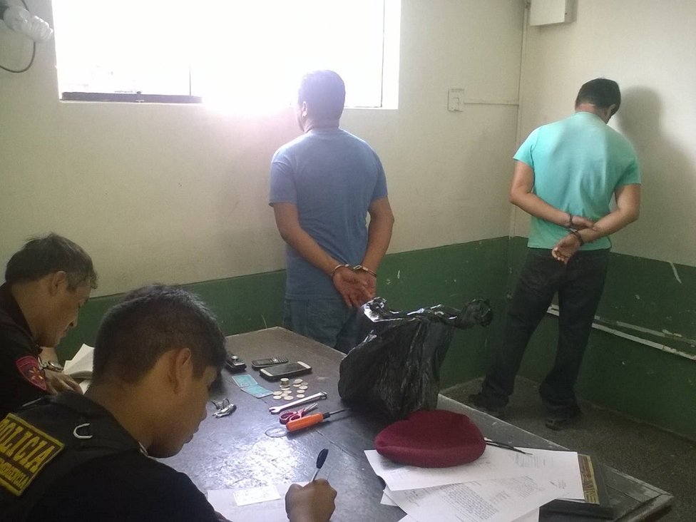 Chimbote: capturan a dos sujetos quienes secuestraron y robaron el vehículo de un taxista