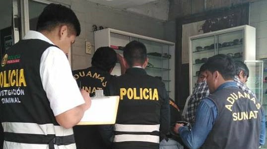 Incautan 280 lentes solares de contrabando durante operativo en Chimbote