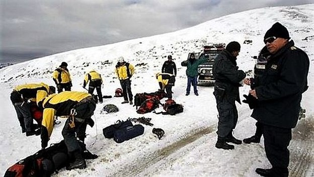 Áncash: avalancha sepulta a comunero que extraía hielo de nevado de Huandoy, policías de Alta Montaña lo buscan