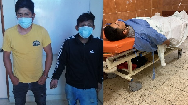 Balean a policía en velorio de sujeto asesinado por sicarios en el distrito de Santa