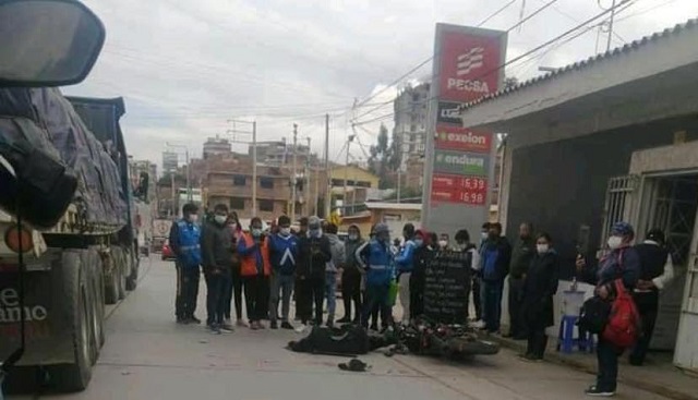Áncash: suboficial de la Policía Nacional murió atropellado por un tráiler en Huaraz