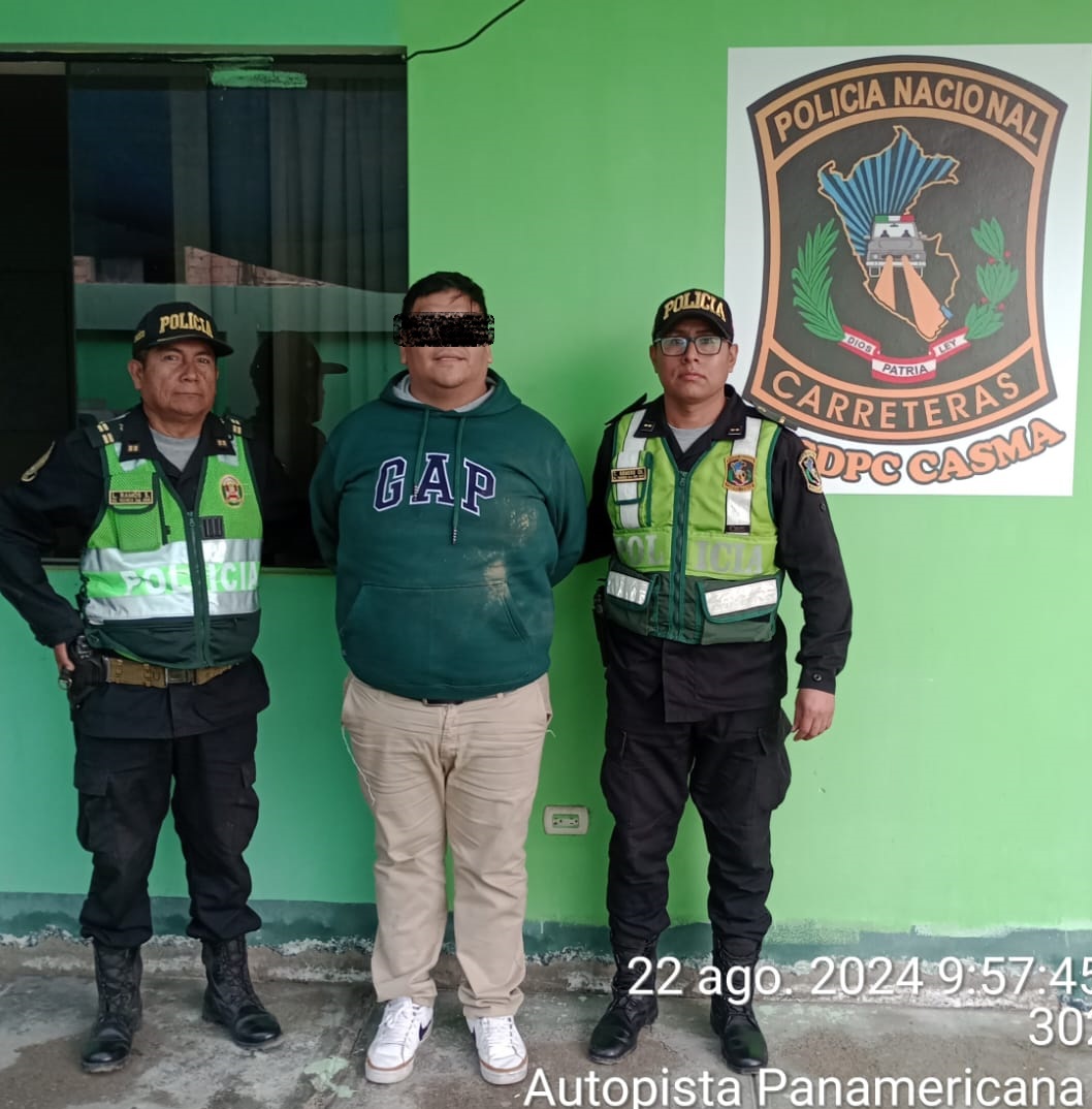 Detienen a presunto integrante de banda criminal “Los Gallinazos” en Casma