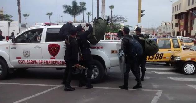 Dan de baja a 60 policías en Áncash y sancionan a 1,500 en la División Policial de Chimbote