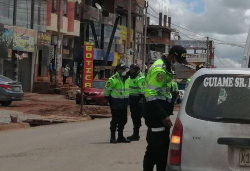 En Chimbote 297 agentes policiales se han recuperado del coronavirus