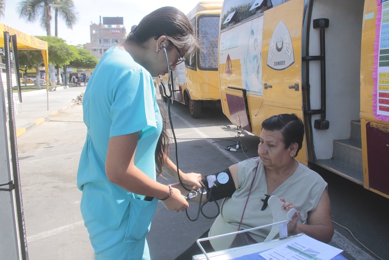 Chimbote: policlínico móvil llevará atención médica a diversas zonas desde hoy hasta el 21 de abril