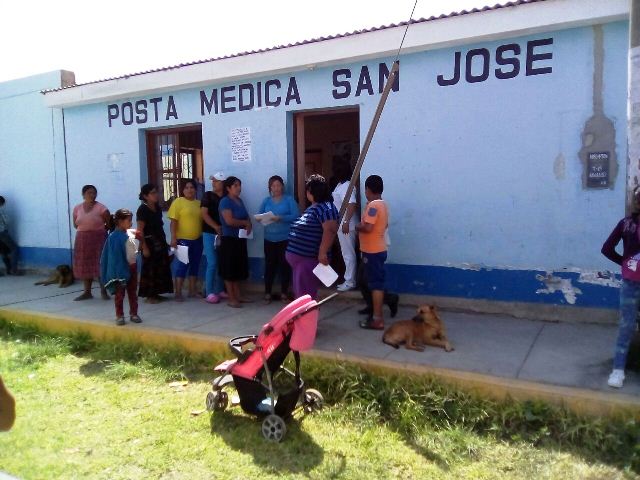 Dos escolares se intoxican en colegio de Nepeña, fueron llevados a puesto de salud