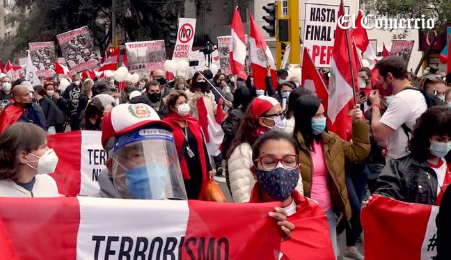 Terrorismo nunca más: “voces de los miles de peruanos que marcharon en contra de la subversión”