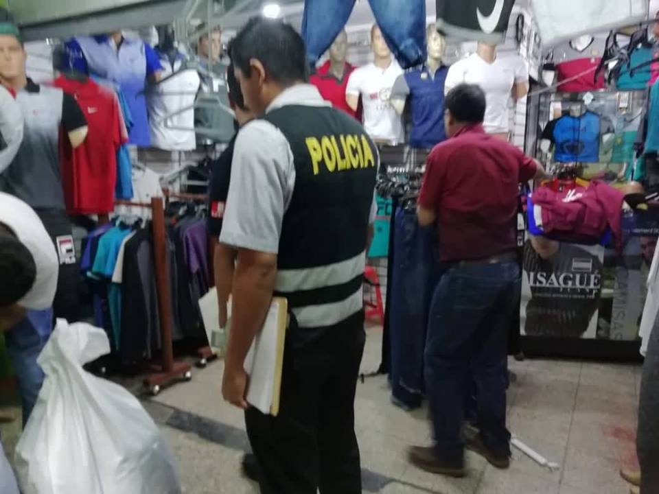  Chimbote: incautan prendas de vestir “bamba” por un monto superior a los 13 mil soles