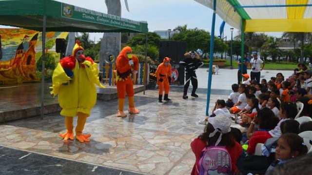 En Nuevo Chimbote también se celebró el Día Mundial del Teatro
