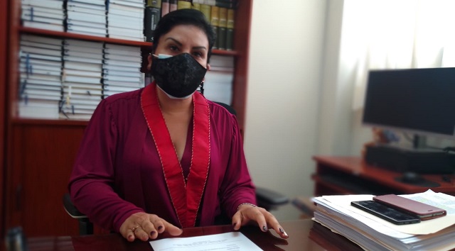 Presidenta de Junta de Fiscales del Santa aclara que falta de pago a  trabajadores es responsabilidad de contratista