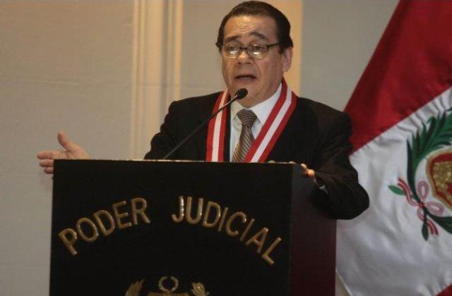 Presidente del Poder Judicial  explicará  hoy  en el  Congreso sobre casos en Áncash