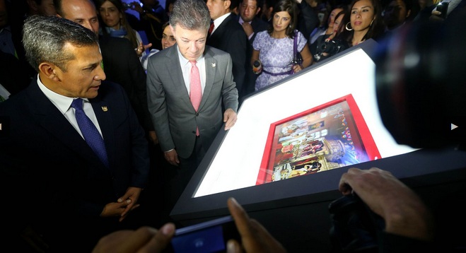 Humala destaca en la 27° Filbo integración cultural entre Perú y Colombia