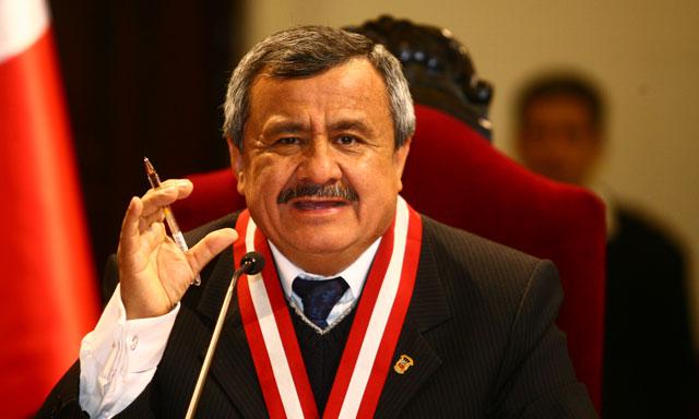 Presidente del JNE saluda aprobación de no reelección regional y municipal