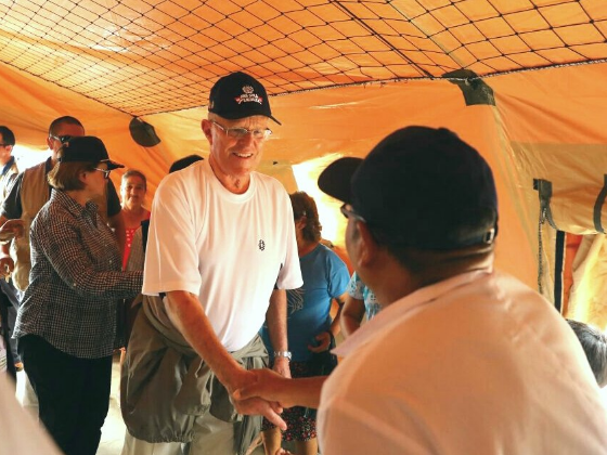 Presidente Kuczynski anuncia en Huarmey construcción de nuevo hospital