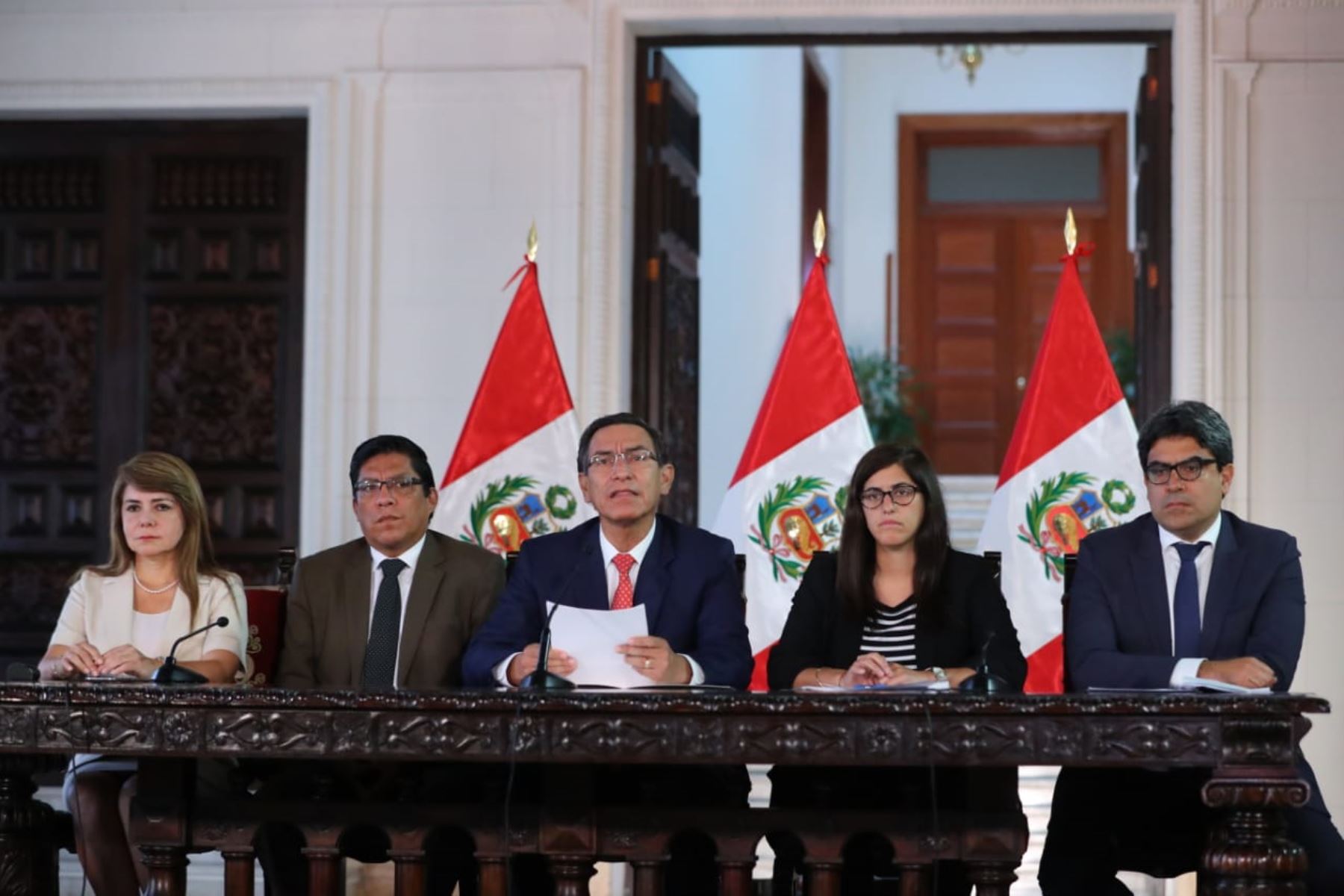 Presidente Vizcarra anuncia postergación de inicio del año escolar en prevención del coronavirus