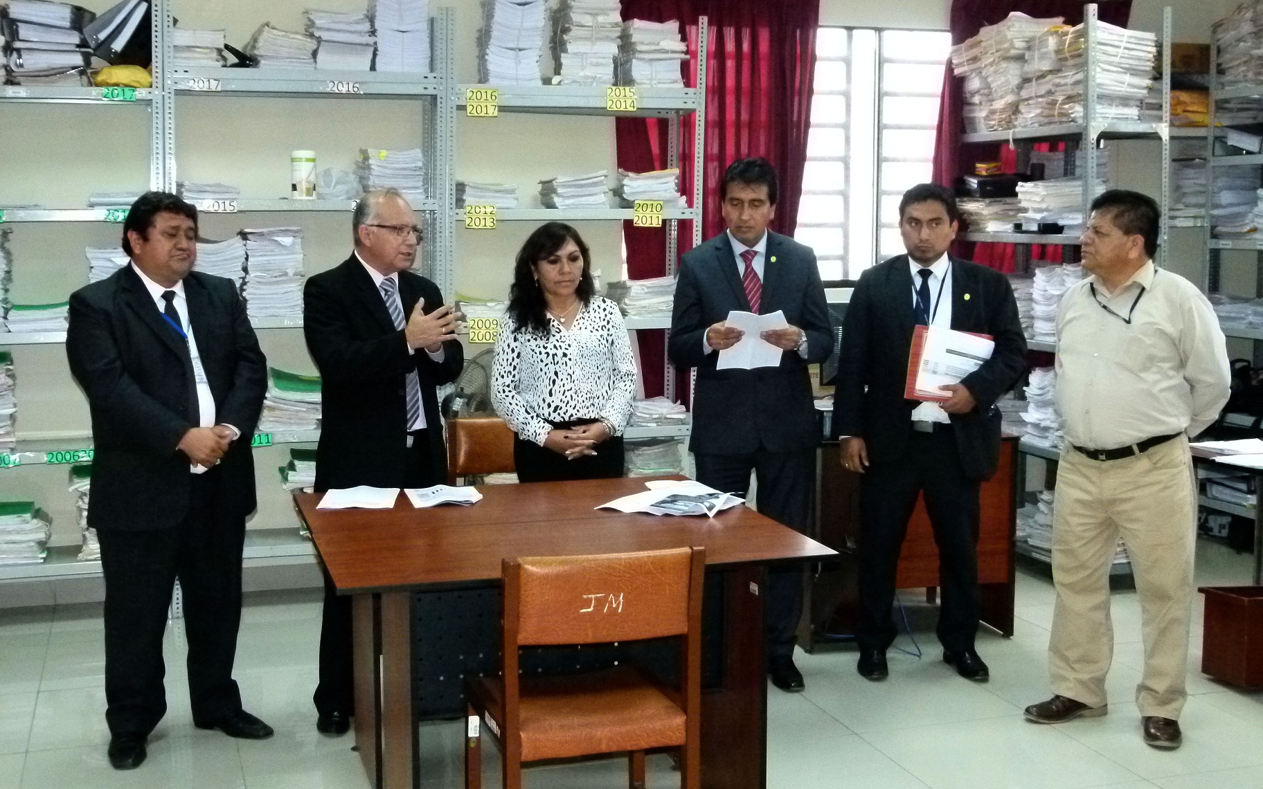 Presidente de Corte del Santa realizó visitas administrativas para verificar mejoras en Casma y Huarmey