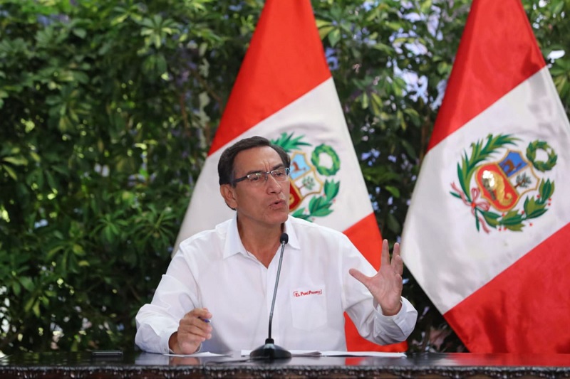 Presidente Vizcarra insta a regiones reforzar medidas para evitar propagación del Covid-19