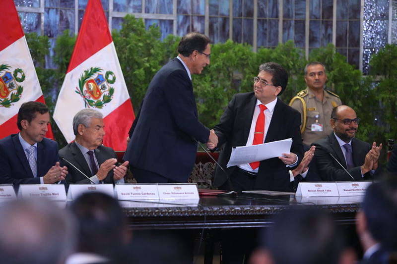 Contraloría aplicará control concurrente a obras que se ejecuten desde transferencia de 6,200 millones de soles