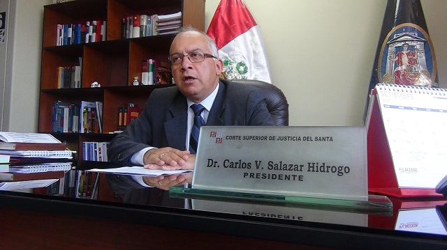 Presidente de Corte del Santa dice que sentencia contra mayor (r) que golpeó a su esposa está de apego a ley