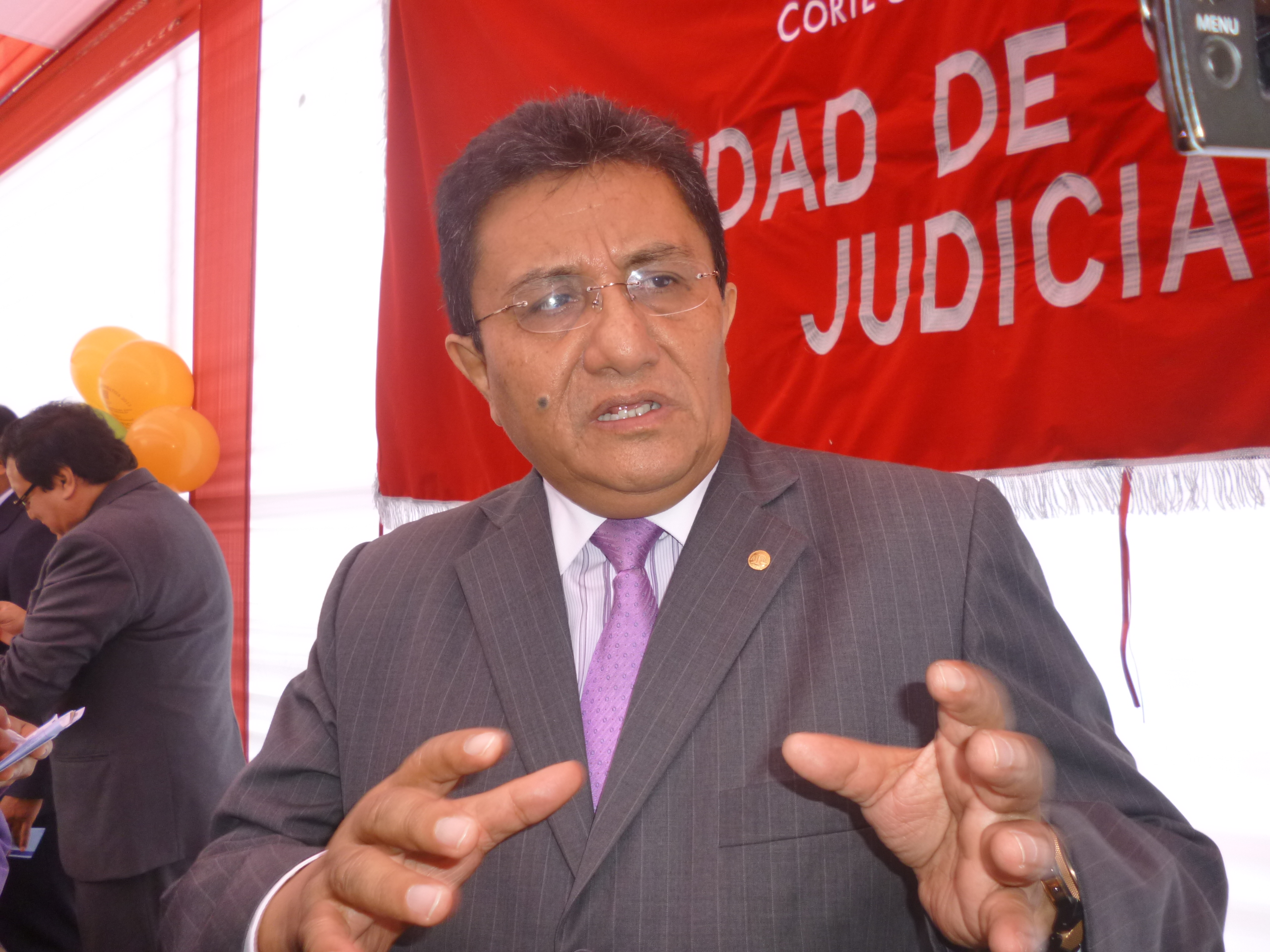 Presidente de Corte Superior pide a autoridades invertir más en seguridad (video)