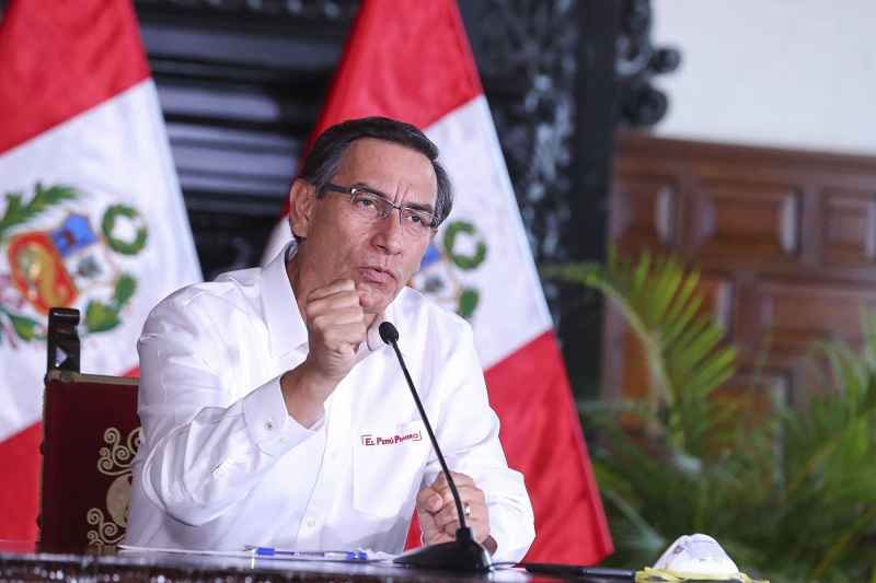 Presidente Vizcarra encabeza sesión de Consejo de Ministros