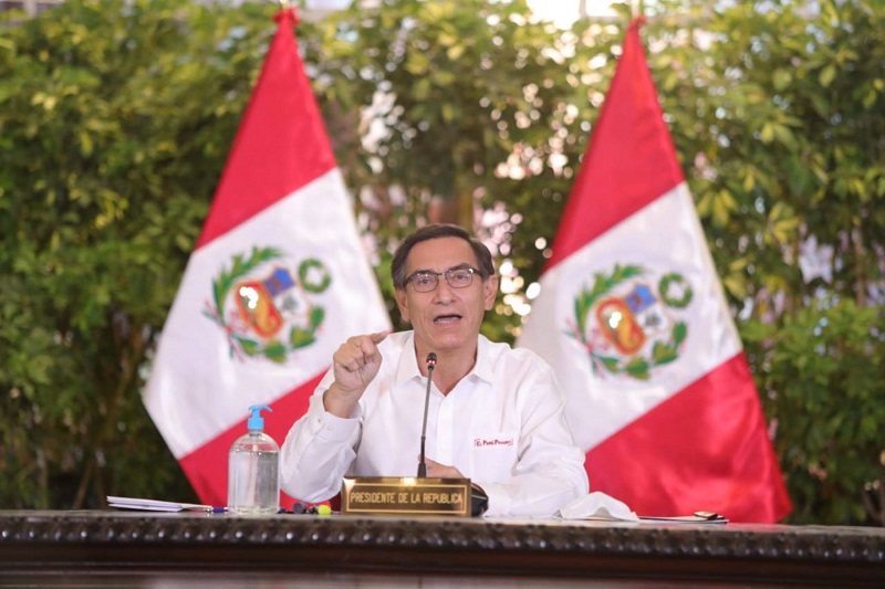 Presidente Vizcarra informará hoy medidas adoptadas en la emergencia