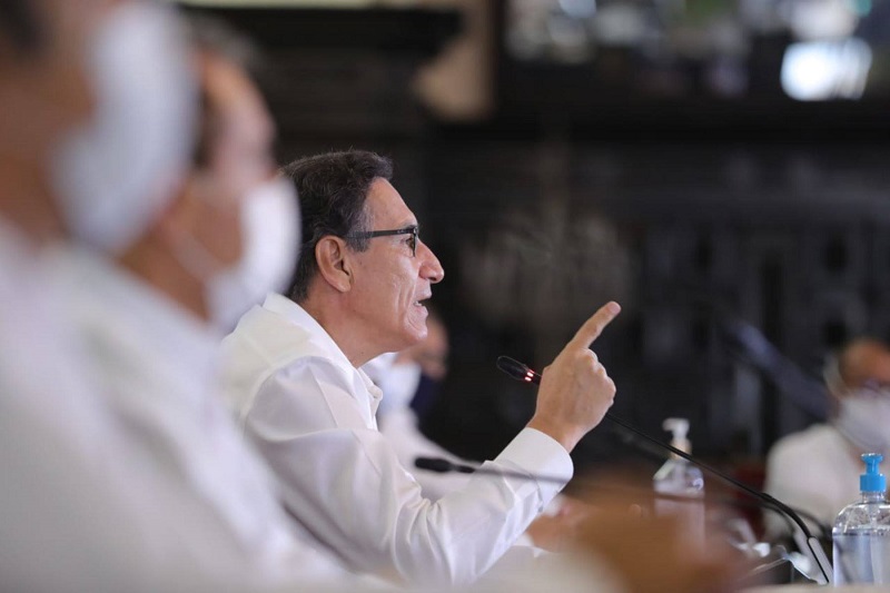 Presidente Vizcarra informa que son 943 fallecidos por coronavirus