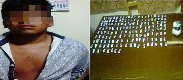 Policía interviene a presunto sicario en Coishco que cayó con granada y dinamita