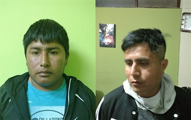Detienen a 2 sujetos instantes después de recibir 5 mil soles de extorsión en Chimbote