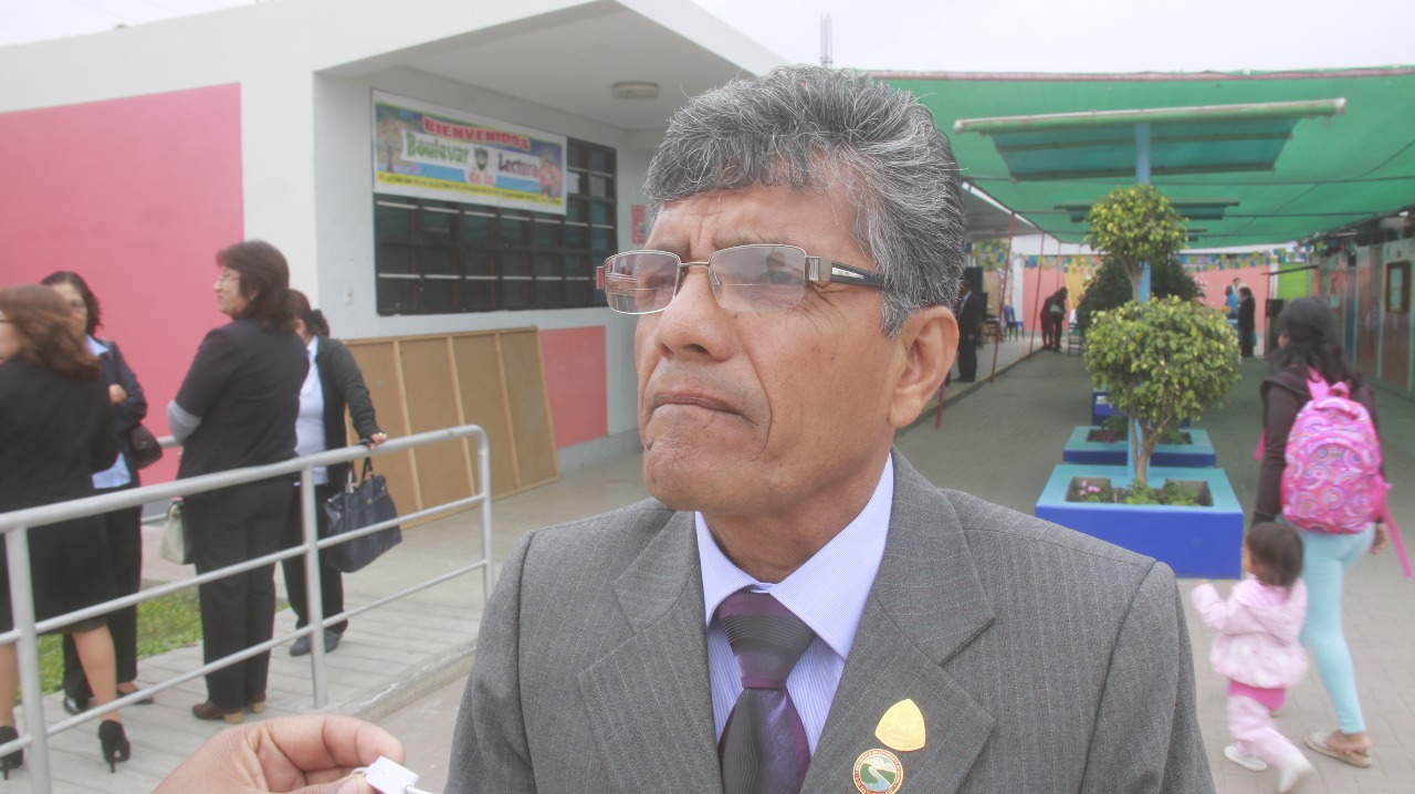 Humberto Ortiz asegura que GRA retomará en setiembre obra en colegio Belaúnde