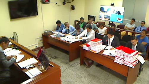  Dictan 36 meses de prisión preventiva para ocho presuntos integrantes de ‘Los Pistoleros de Casma’