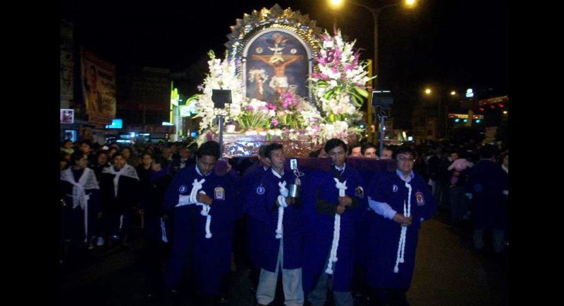 Chimbote vive intensamente celebración en honor al Cristo Moreno