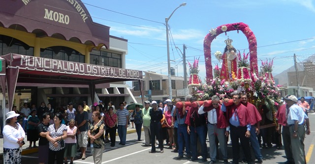 Moro: Hoy inicia fiesta patronal en honor a la Virgen del Rosario