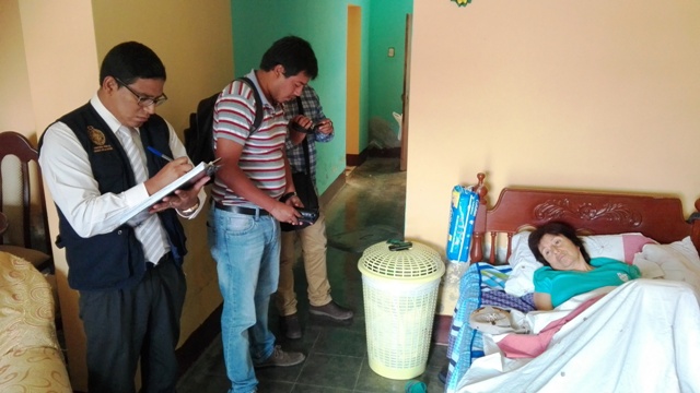 Profesora está postrada en cama por presunta negligencia médica en Chimbote