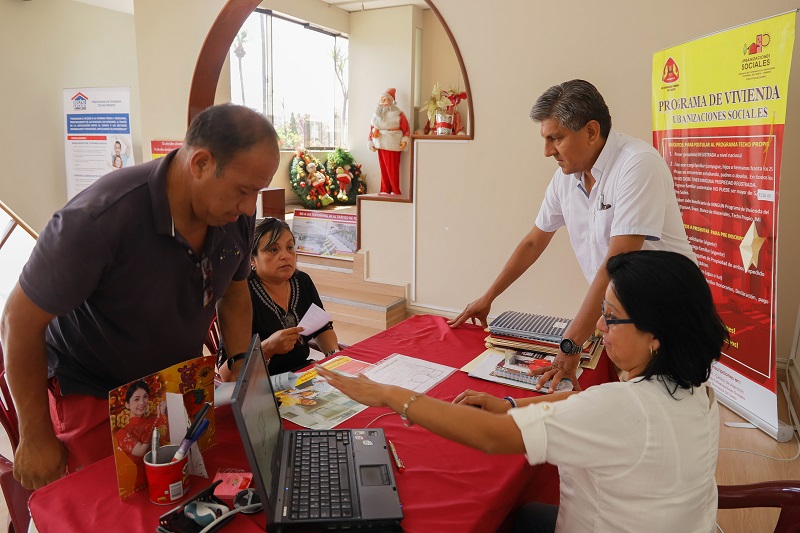 Más de 200 familias se inscribieron para participar en Programa de Vivienda Urbanizaciones Sociales