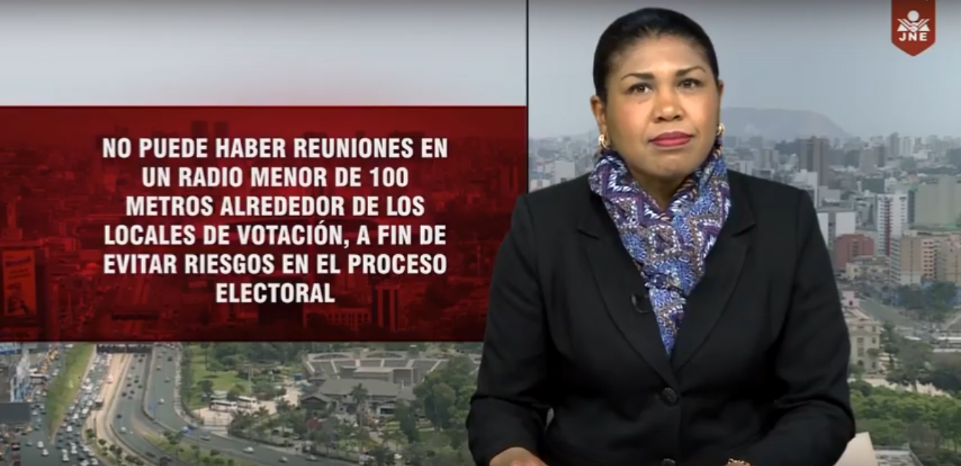 Este lunes empiezan restricciones electorales, informó el JNE