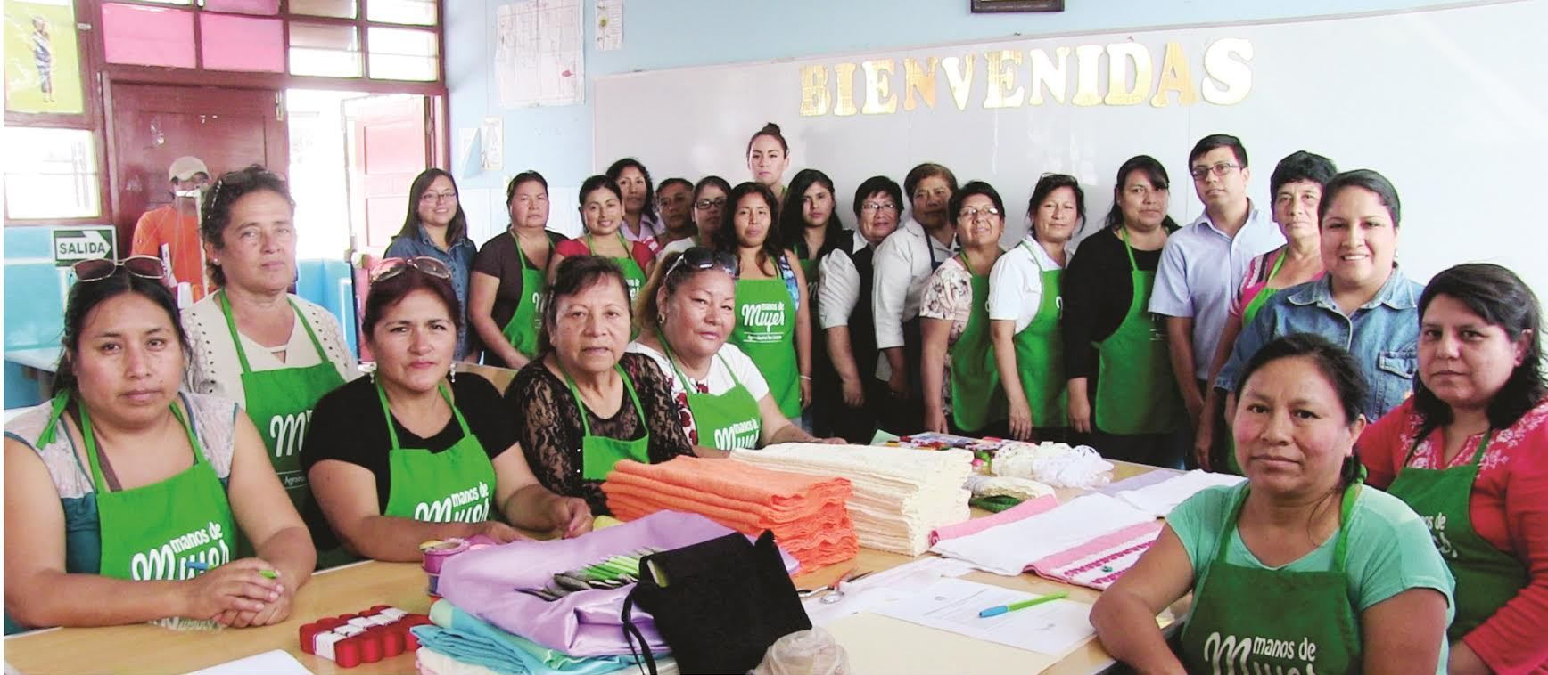 Programa “Manos de Mujer” se inició en San Jacinto