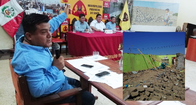 Chimbote: Regidor expone problemática de Pronoei destruido por el Niño Costero en anexo de Cambio Puente