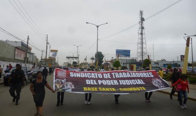  Trabajador​es judiciales amenazan con agudizar su medida de lucha