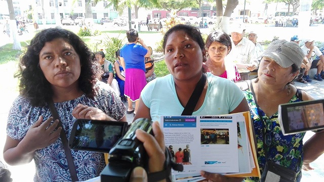 Mujeres acusan a policías de presuntamente haber sembrado droga a un adolescente en Nuevo Chimbote