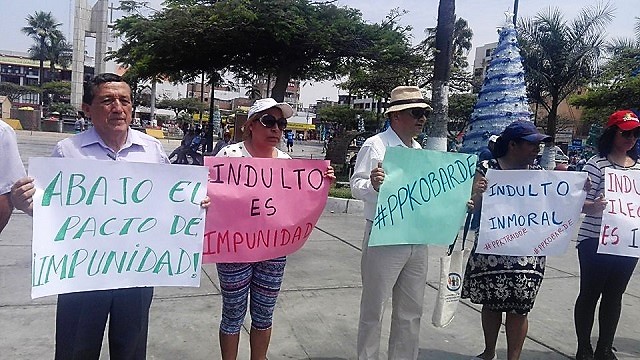 Familiares de campesinos de Santa calificaron de “vergüenza nacional” indulto de Fujimori