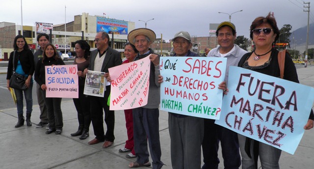 Rechazan que fujimorista Martha Chávez integre comisión de derechos humanos del Congreso