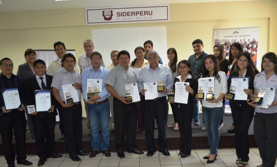 Empresas proveedoras de Siderperú logran certificación ISO 9001 y Certipyme