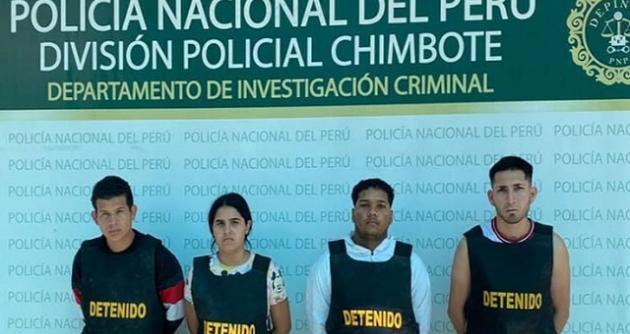 Chimbote: ordenan 18 meses de prisión preventiva para acusados de trata de personas