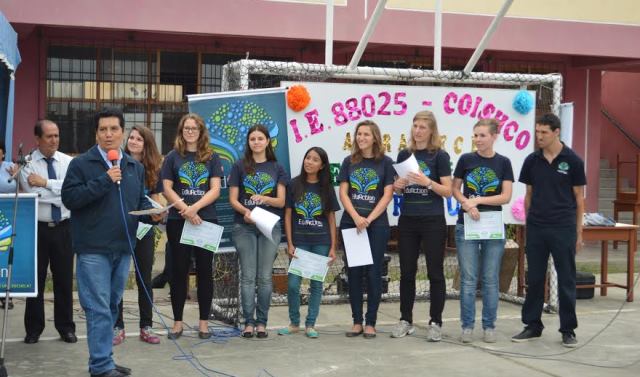 Mil 500 escolares de Chimbote fueron capacitados por becarios internacionales de Educaction
